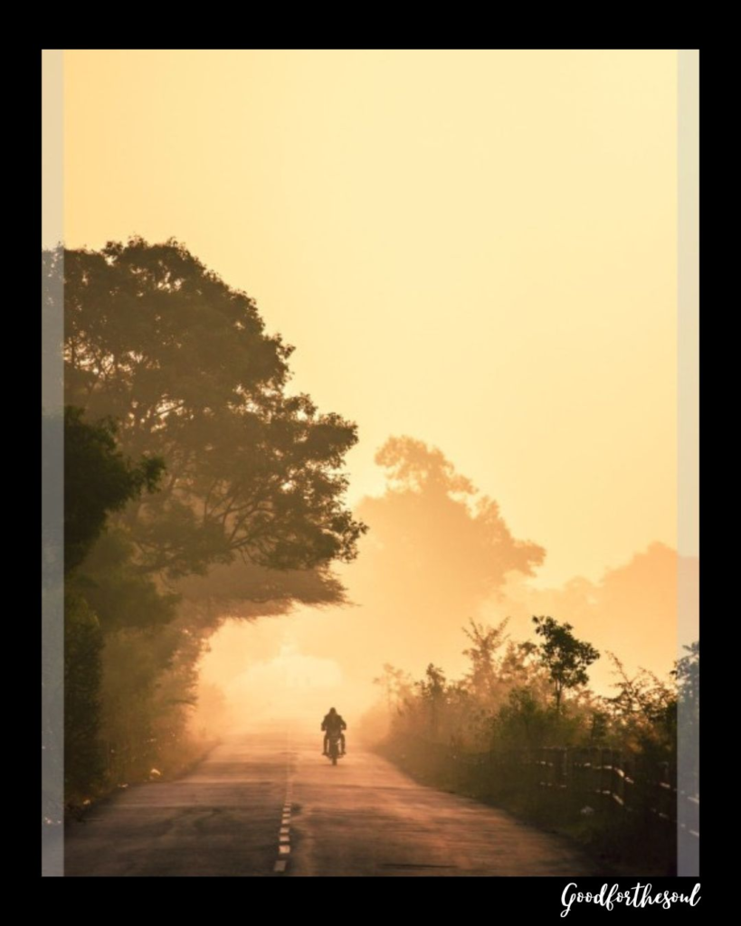 Good for the soul motorcyclist
