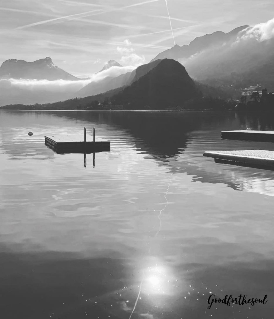 Good for the soul mountain lake