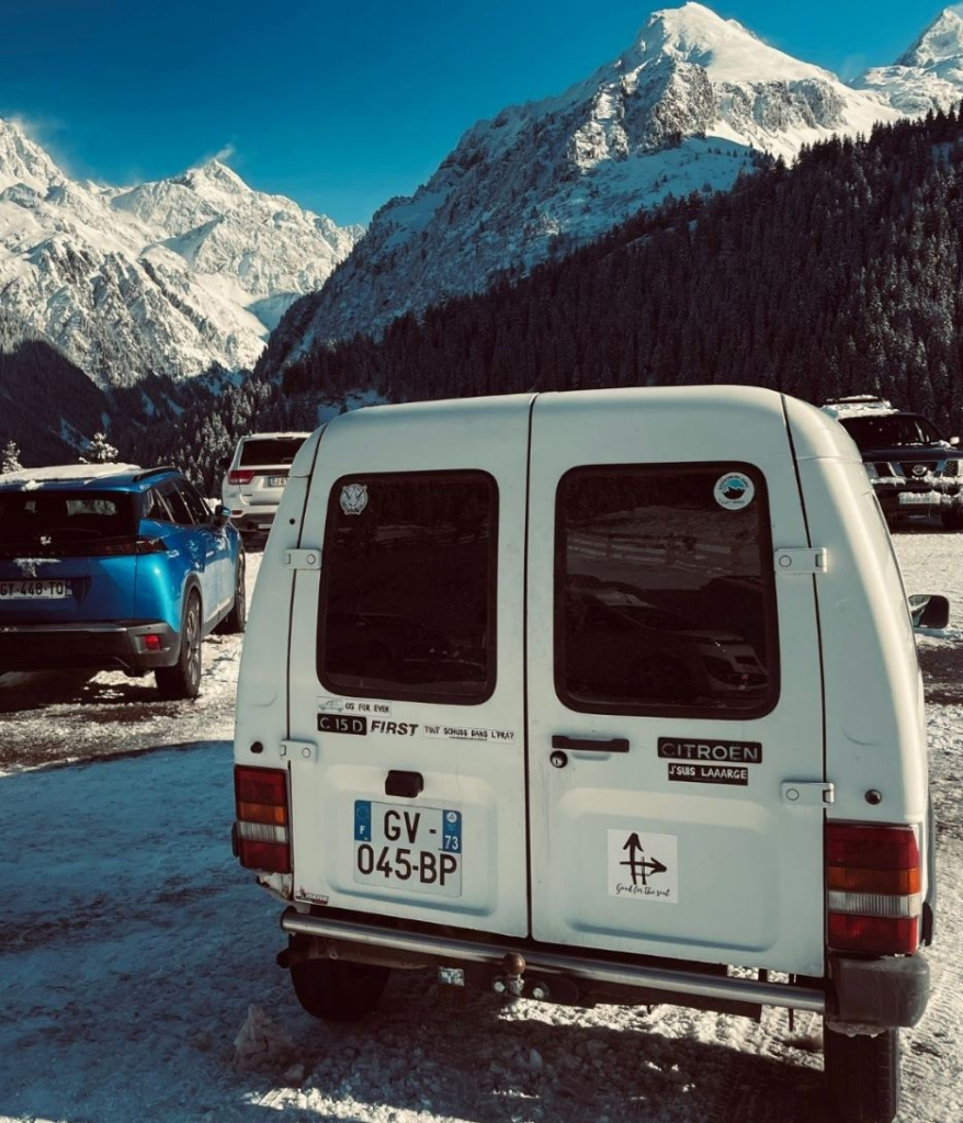 Good for the soul mountain van photo