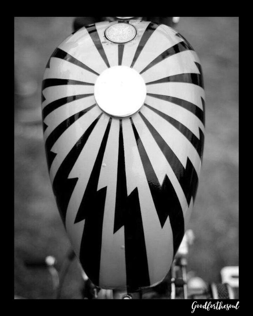 Good for the soul motorcycle tank