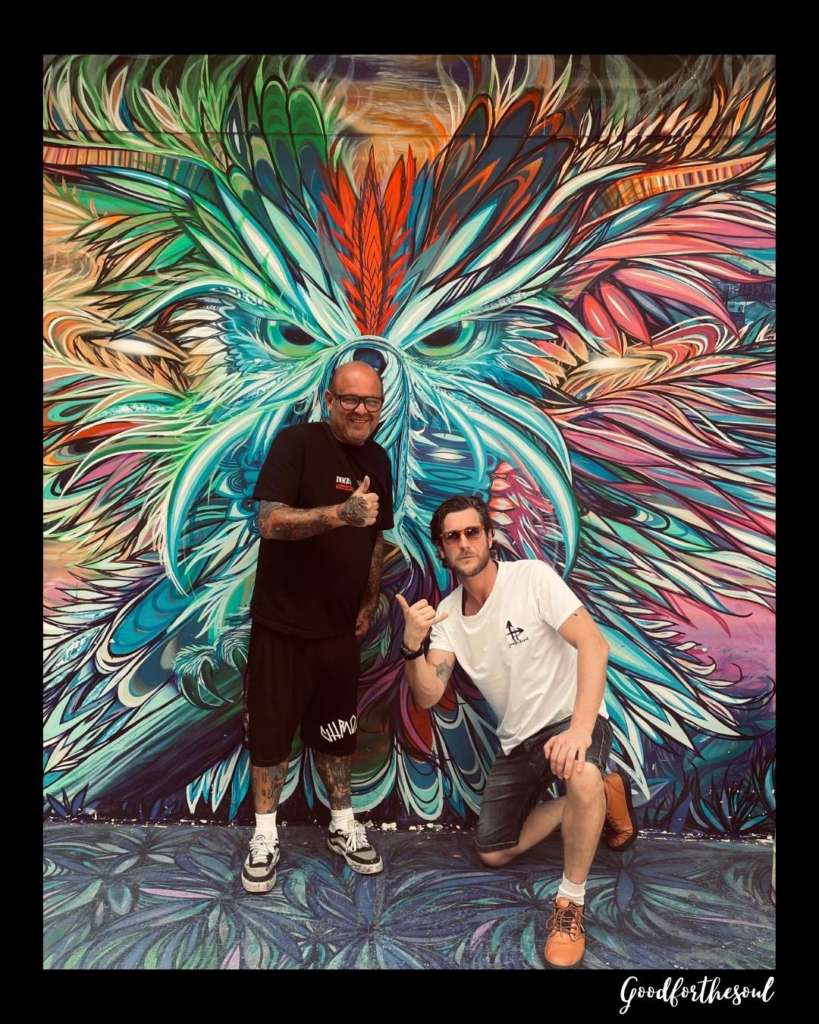 Good for the soul, Brazil portrait street artist